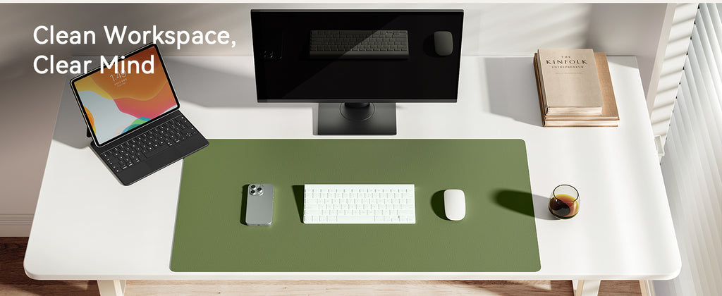 PU Leather Desk Mat – Premium Desk Protector