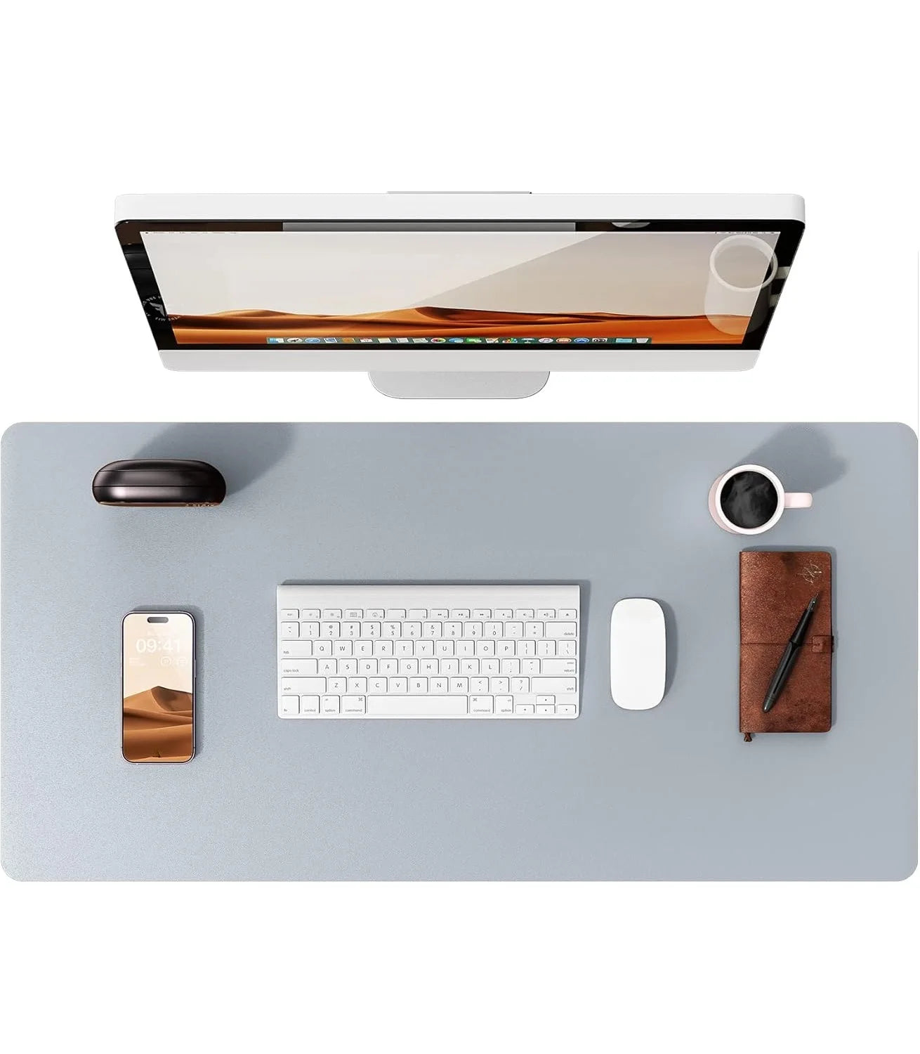 PU Leather Desk Mat – Premium Desk Protector