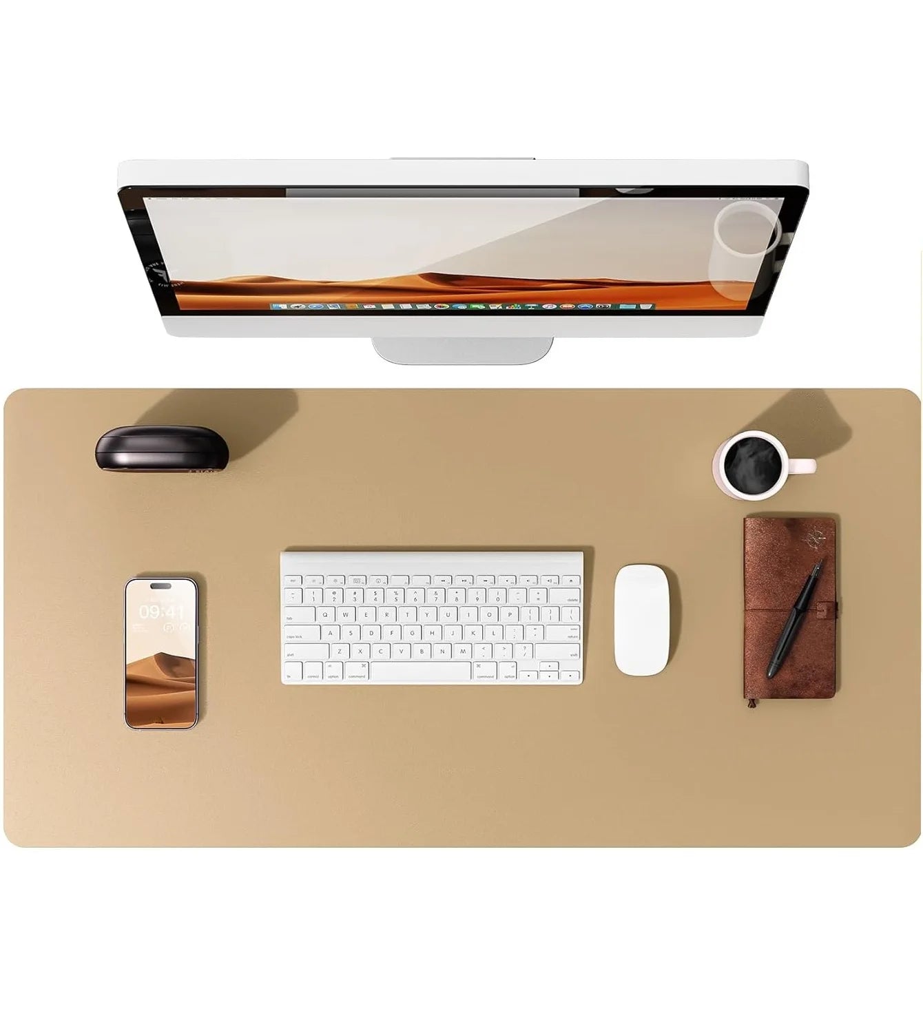 PU Leather Desk Mat – Premium Desk Protector
