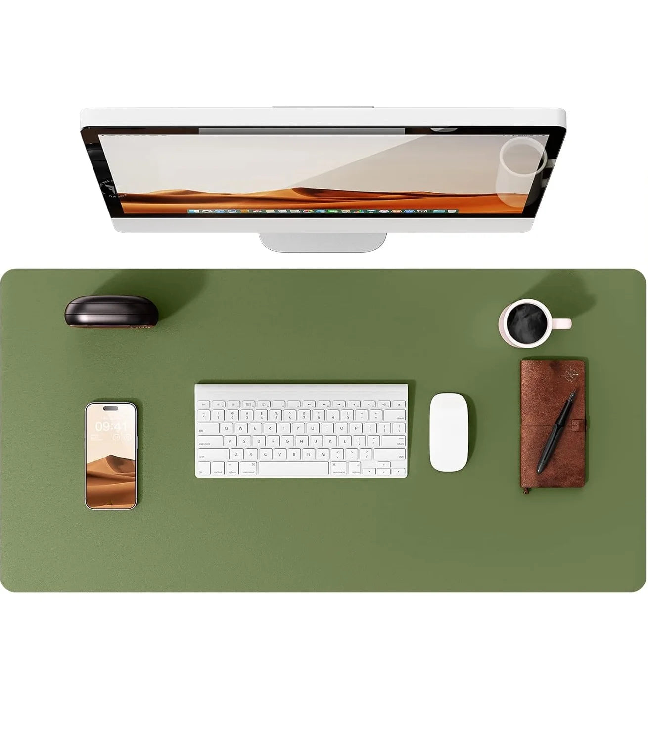 PU Leather Desk Mat – Premium Desk Protector