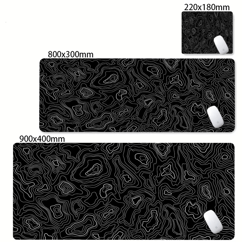 Abstract Strata XXL Desk Mat