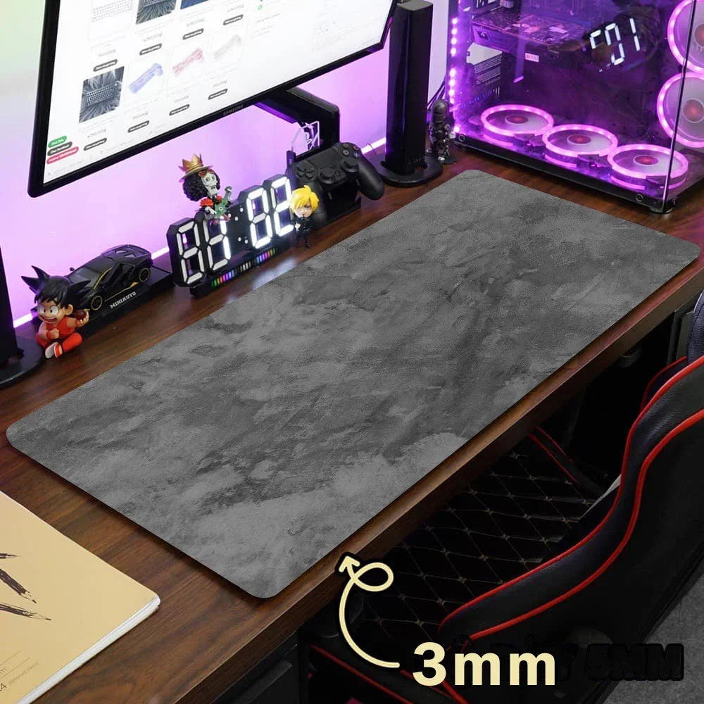 Gray Series XXL Extended Desk Mat