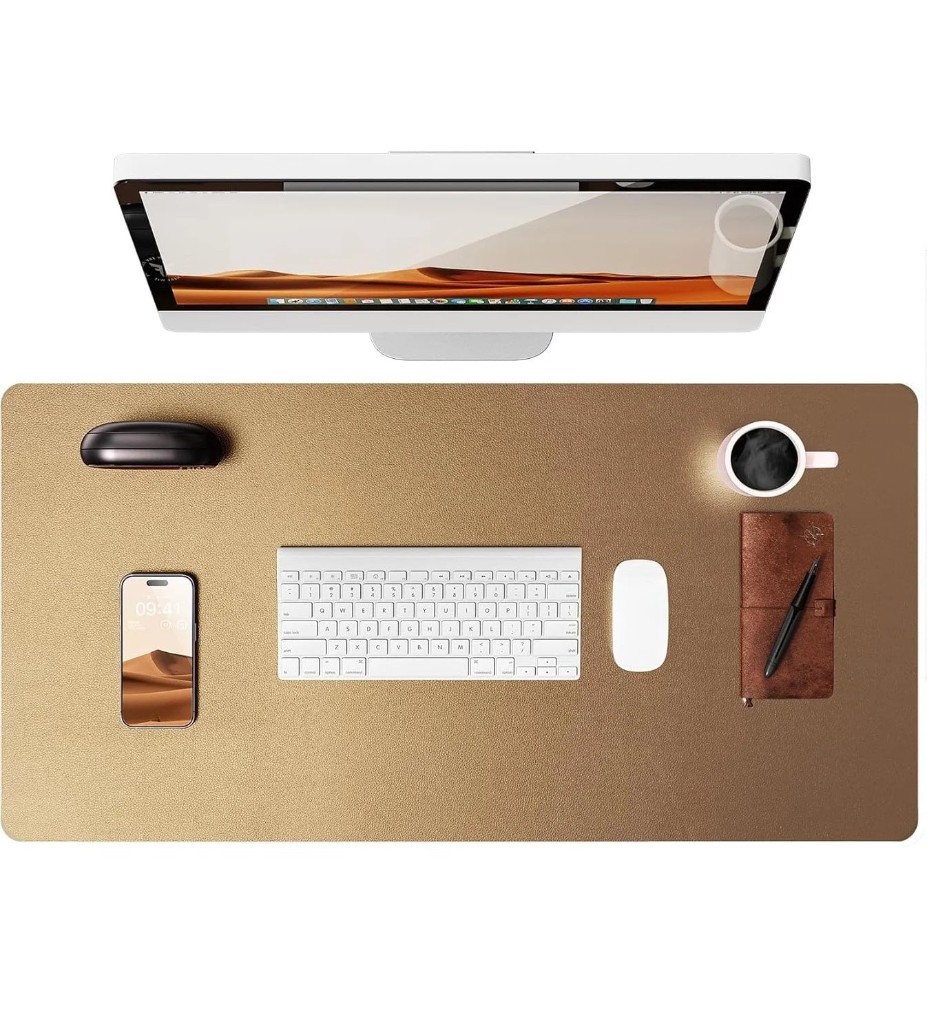 PU Leather Desk Mat – Premium Desk Protector
