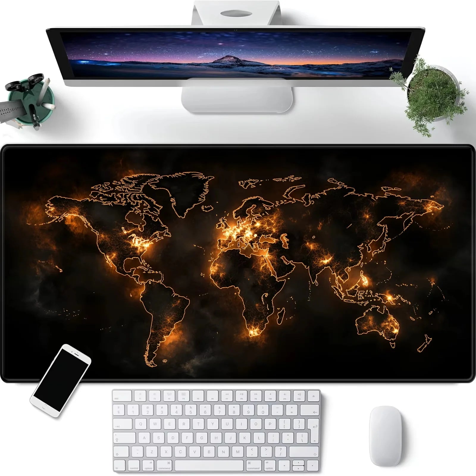World Map XXL Desk Mat