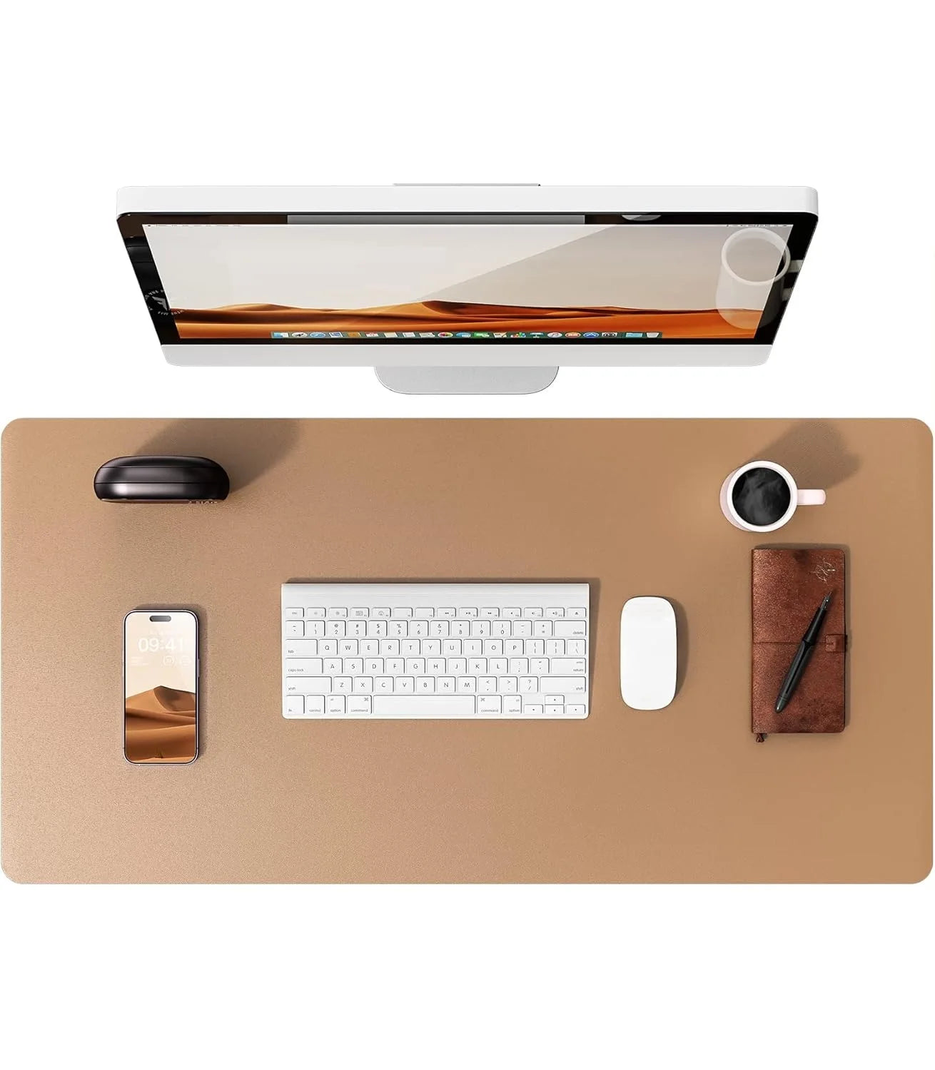 PU Leather Desk Mat – Premium Desk Protector