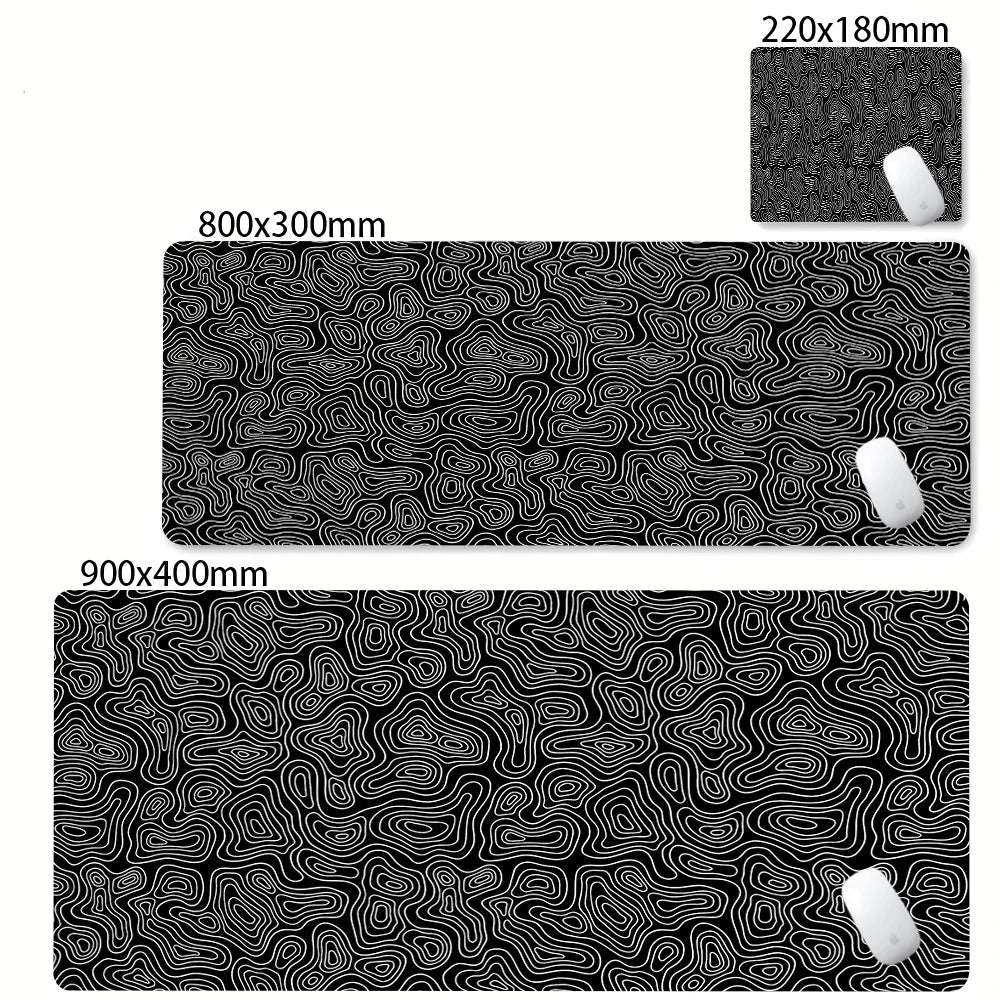 Abstract Strata XXL Desk Mat