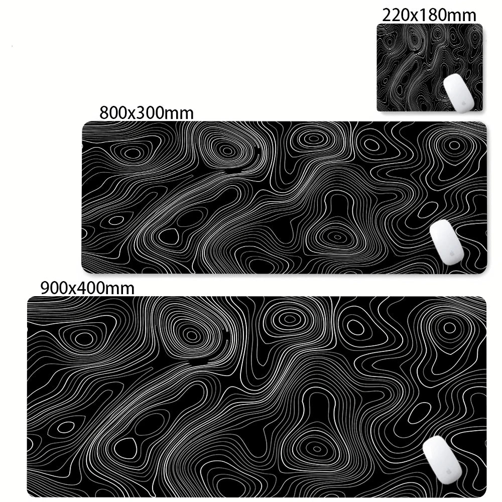 Abstract Strata XXL Desk Mat