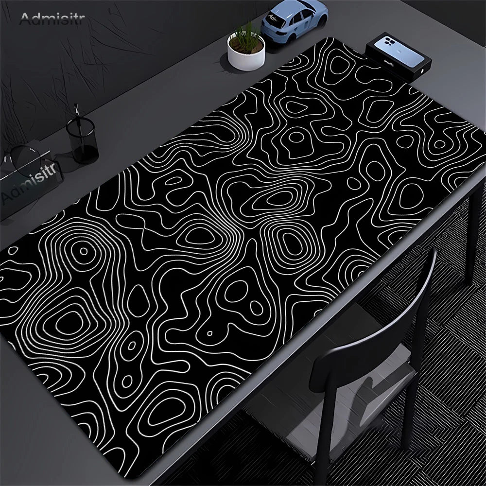 Abstract Strata XXL Desk Mat