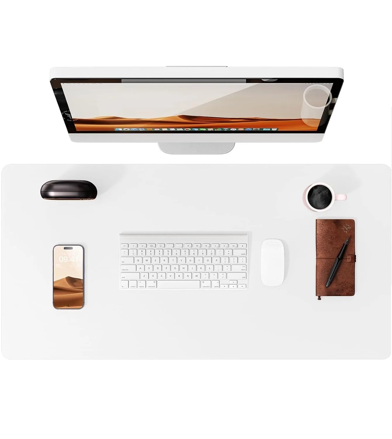 PU Leather Desk Mat – Premium Desk Protector