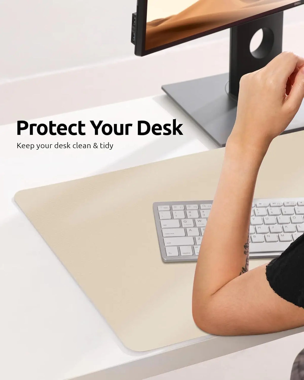 PU Leather Desk Mat – Premium Desk Protector