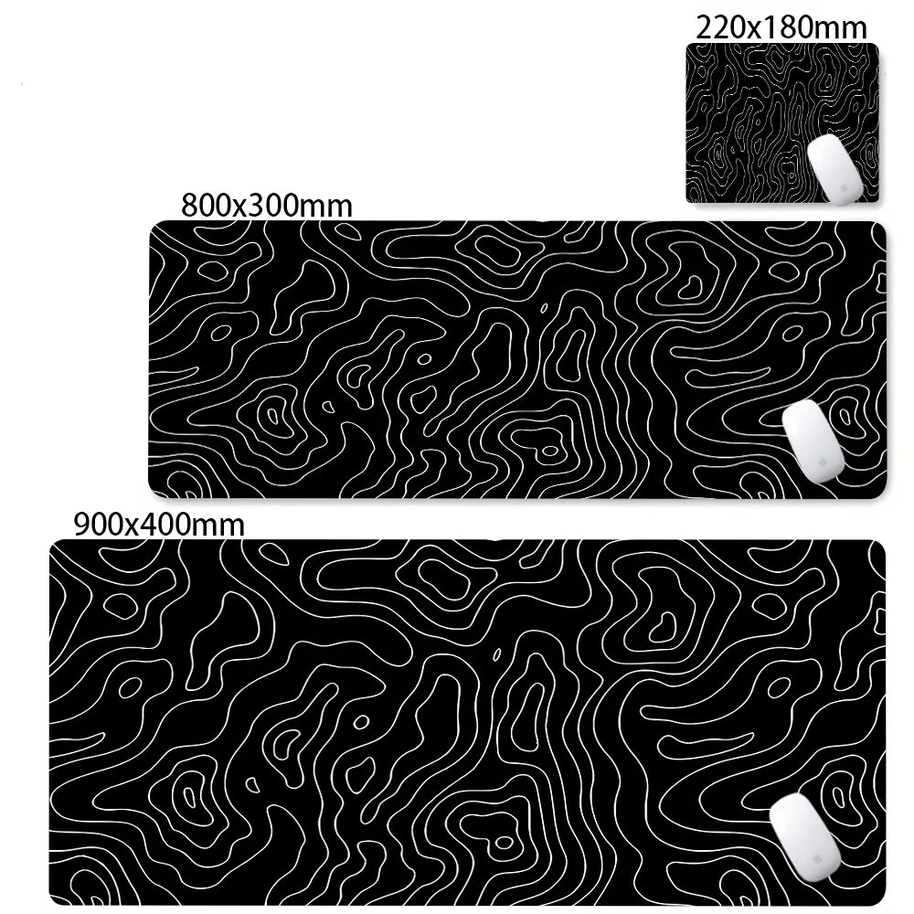 Abstract Strata XXL Desk Mat