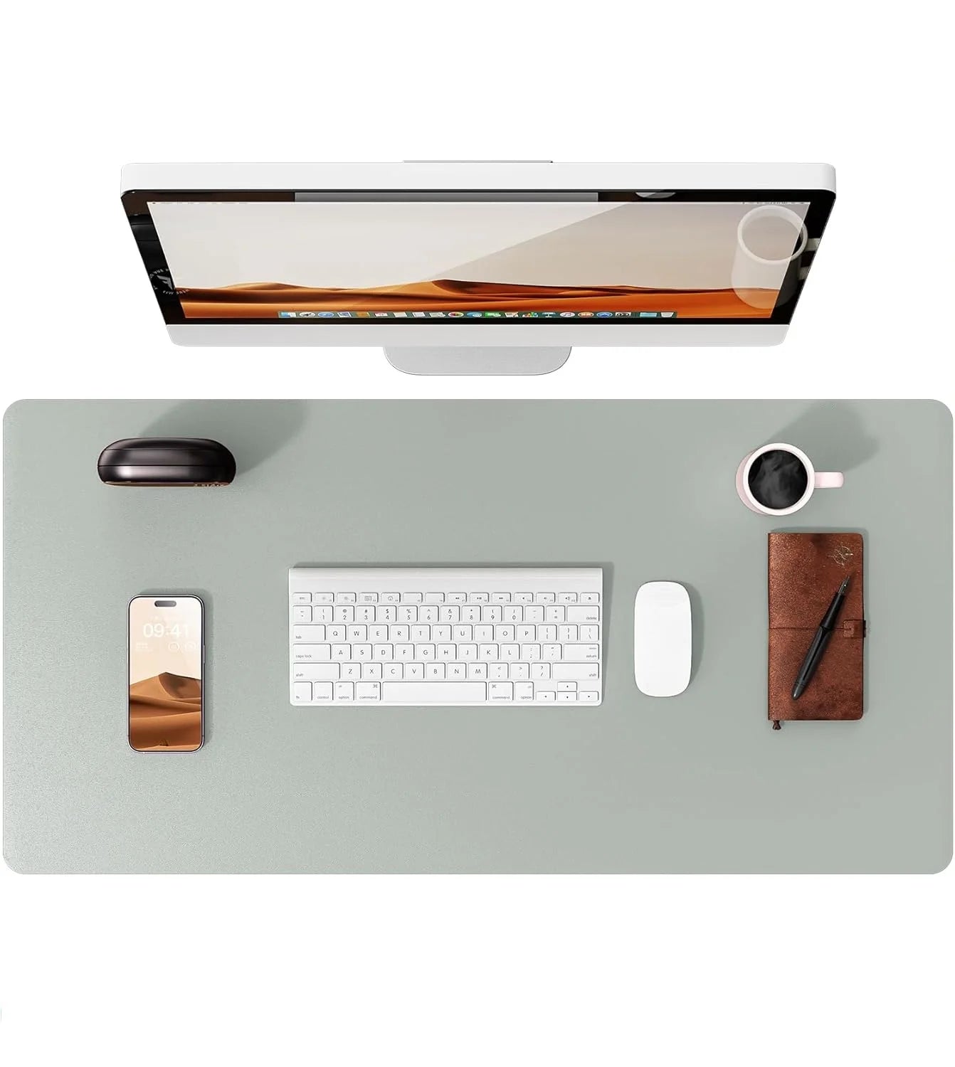 PU Leather Desk Mat – Premium Desk Protector