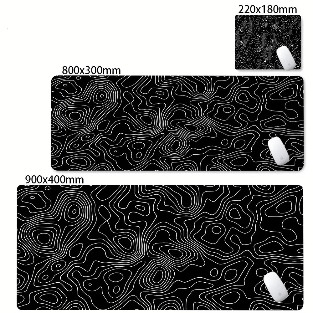 Abstract Strata XXL Desk Mat