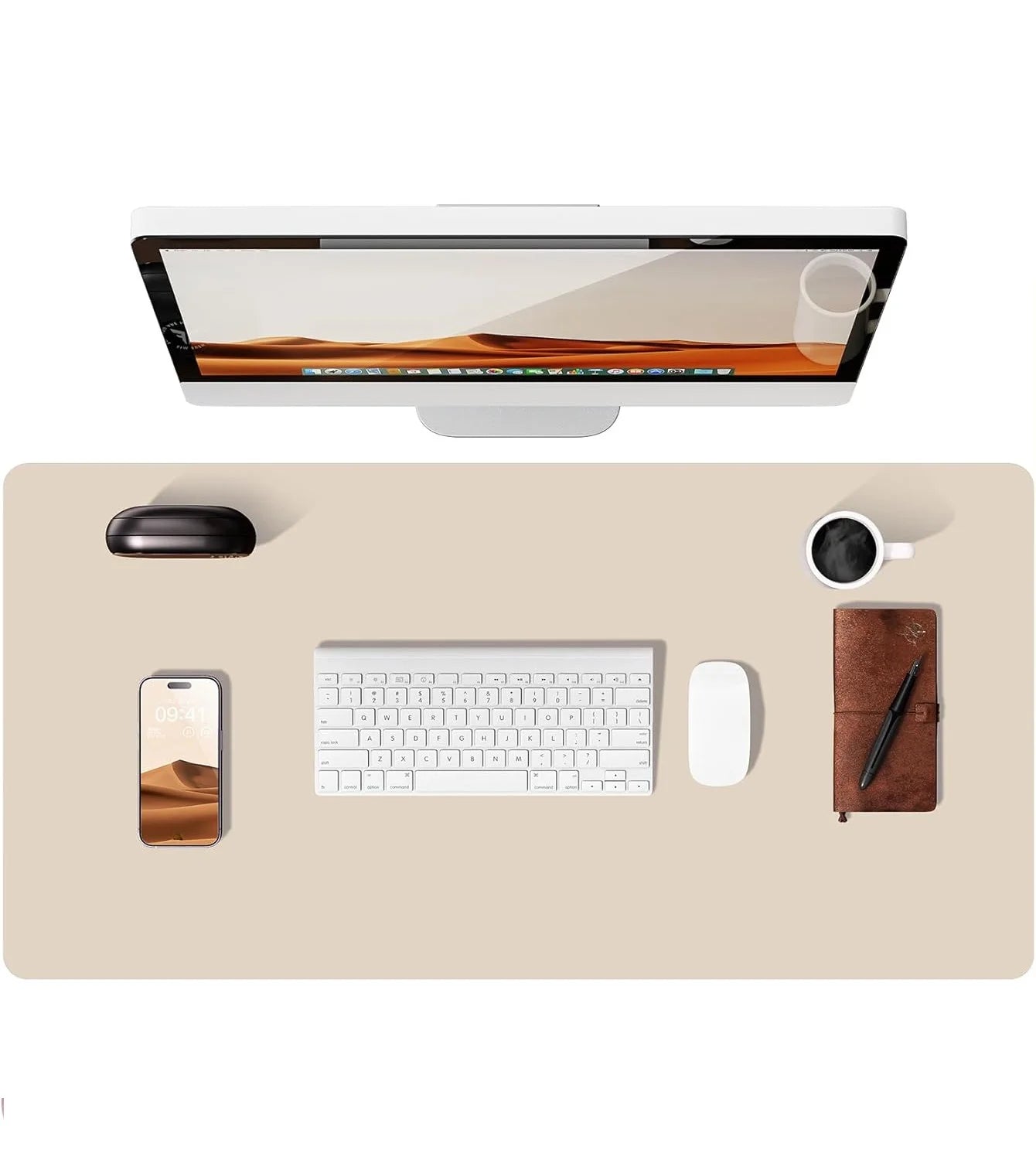 PU Leather Desk Mat – Premium Desk Protector