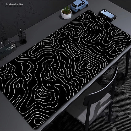 Abstract Strata XXL Desk Mat