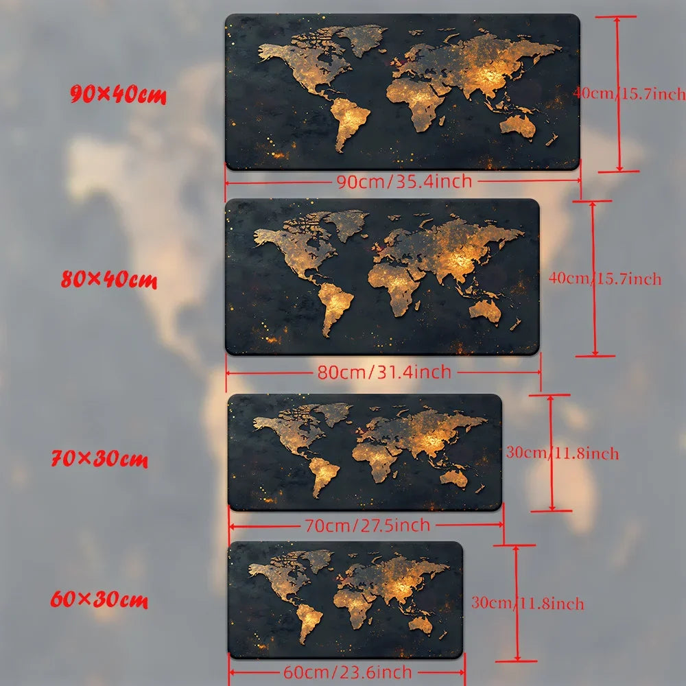 World Map XXL Desk Mat