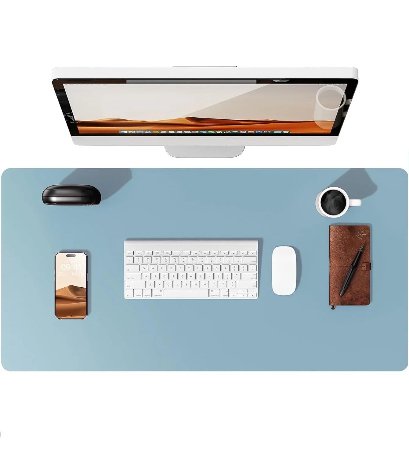 PU Leather Desk Mat – Premium Desk Protector