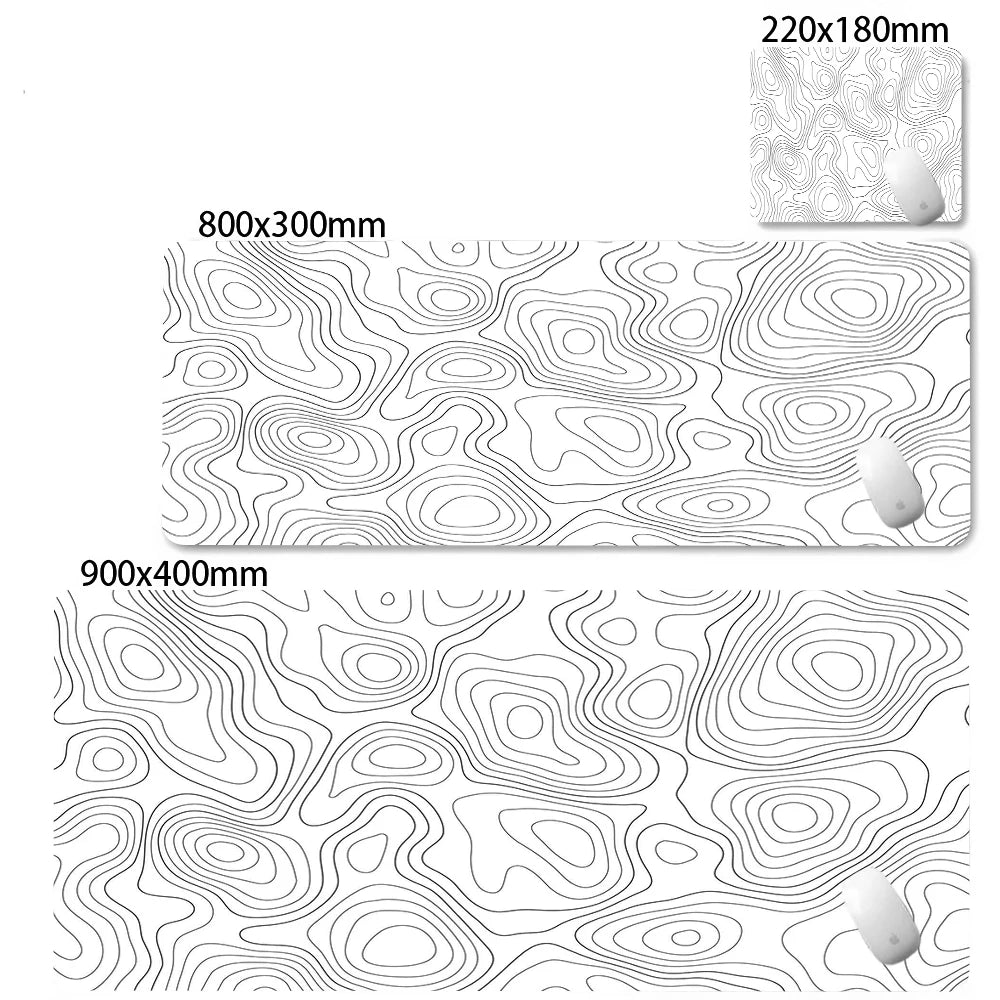 Abstract Strata XXL Desk Mat