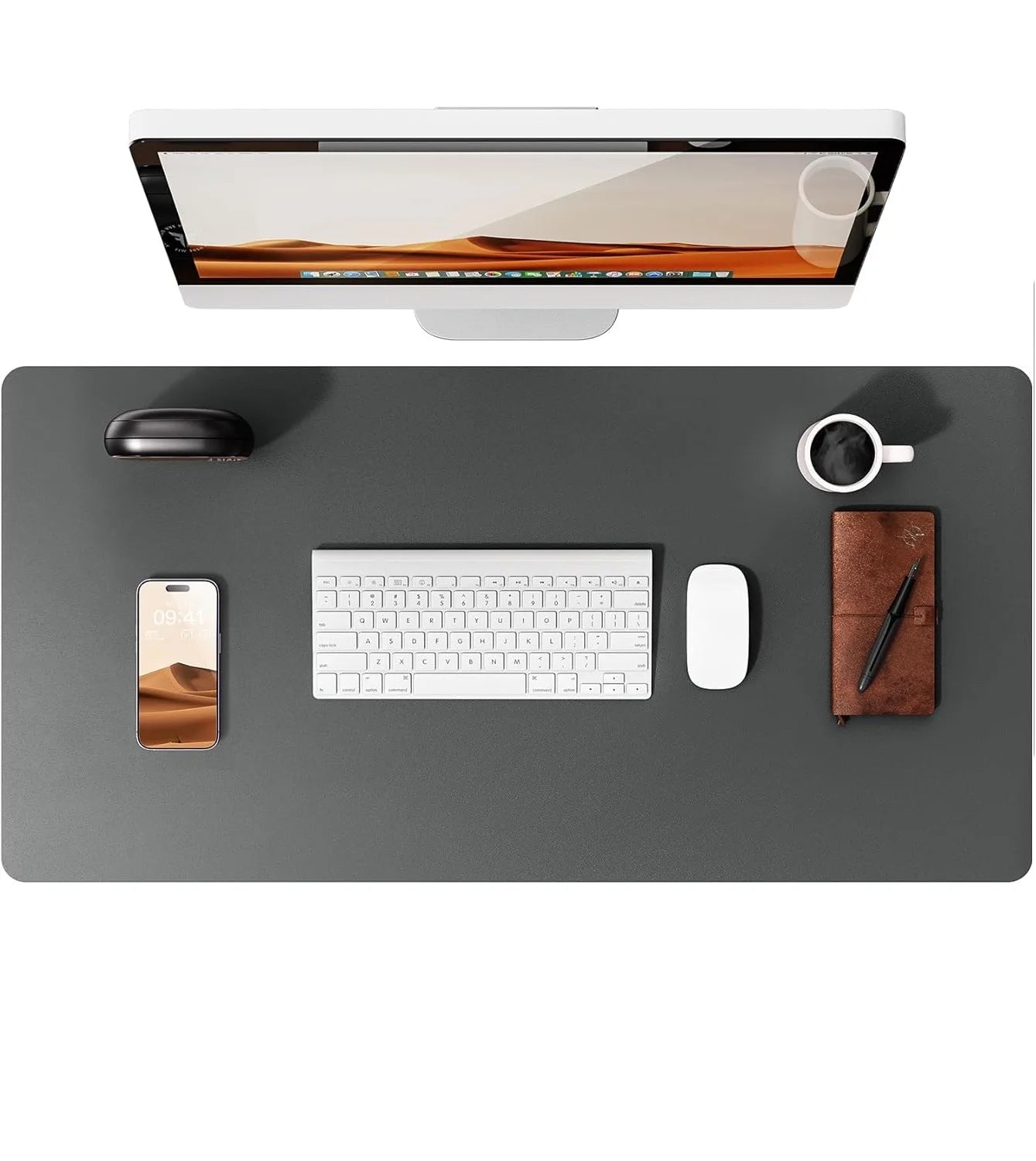 PU Leather Desk Mat – Premium Desk Protector