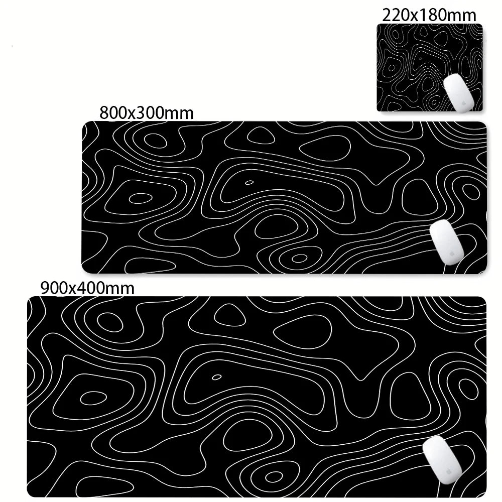 Abstract Strata XXL Desk Mat