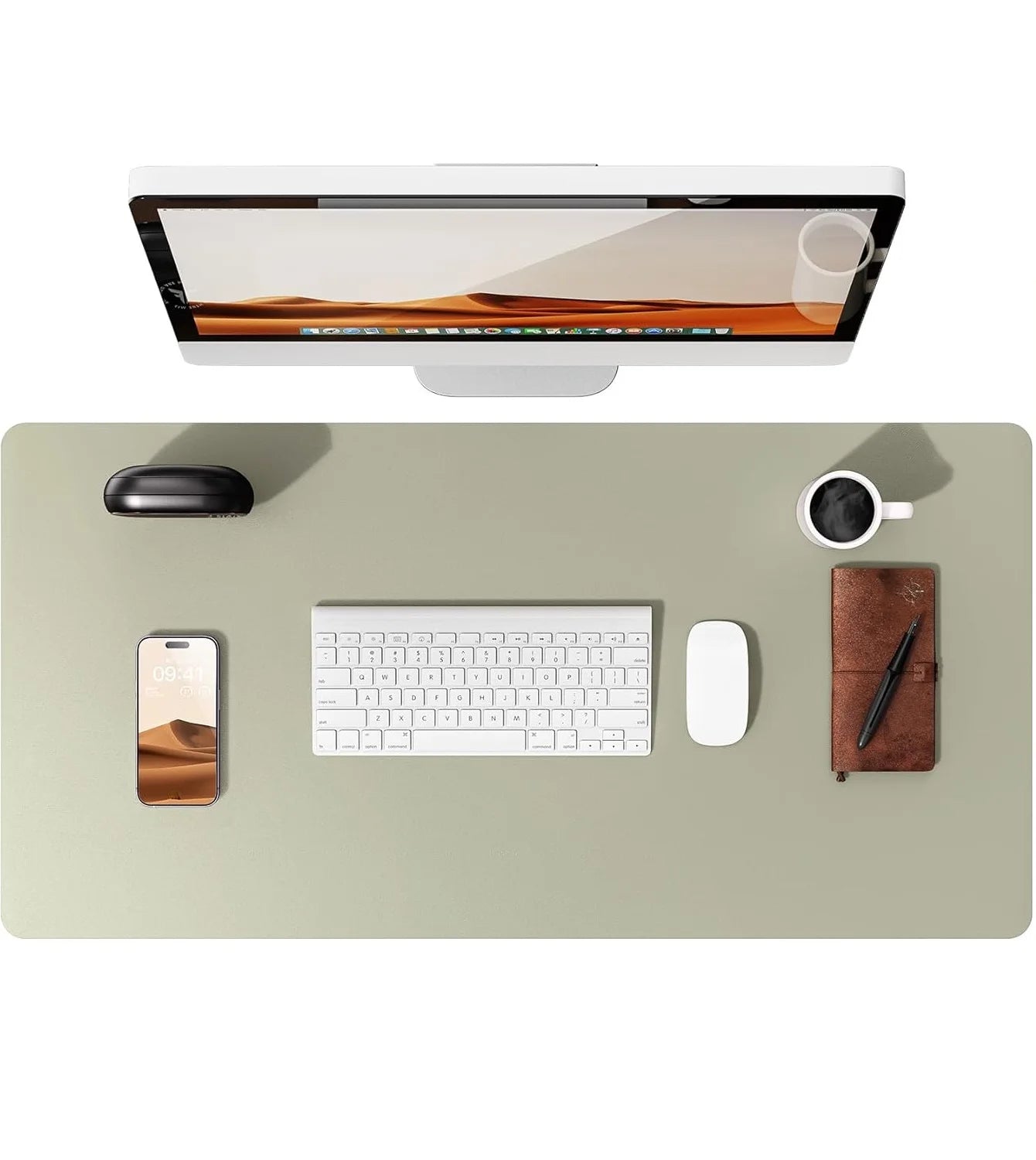 PU Leather Desk Mat – Premium Desk Protector