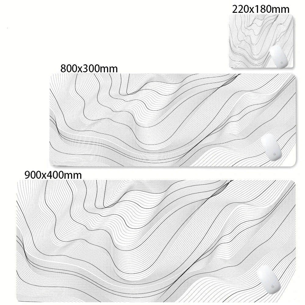 Abstract Strata XXL Desk Mat