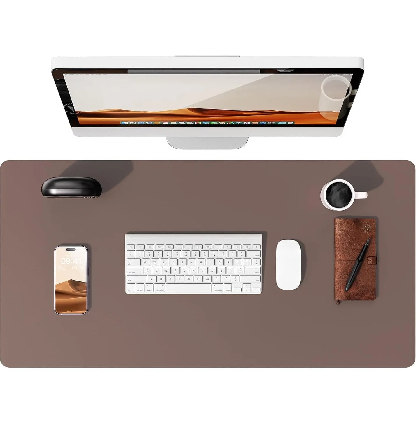 PU Leather Desk Mat – Premium Desk Protector