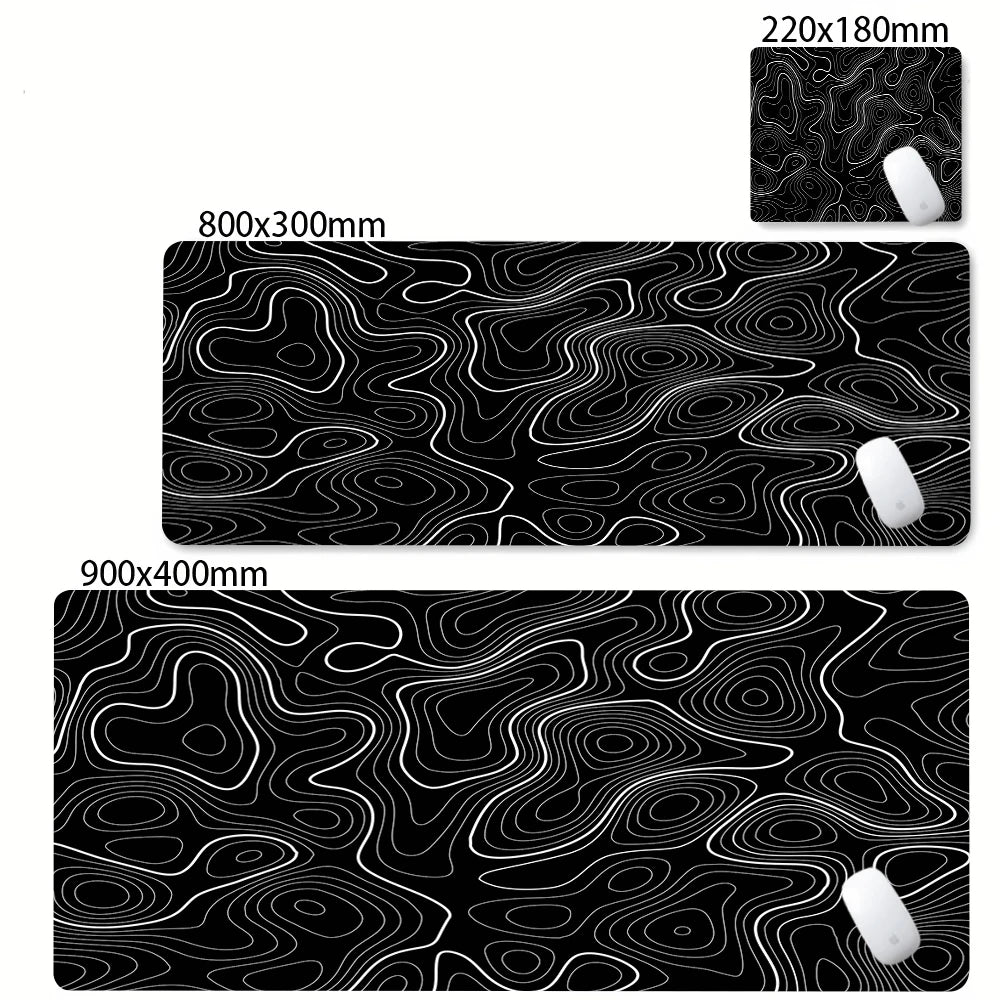 Abstract Strata XXL Desk Mat